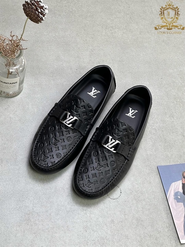 Mocca LV silverstone đen mono chìm