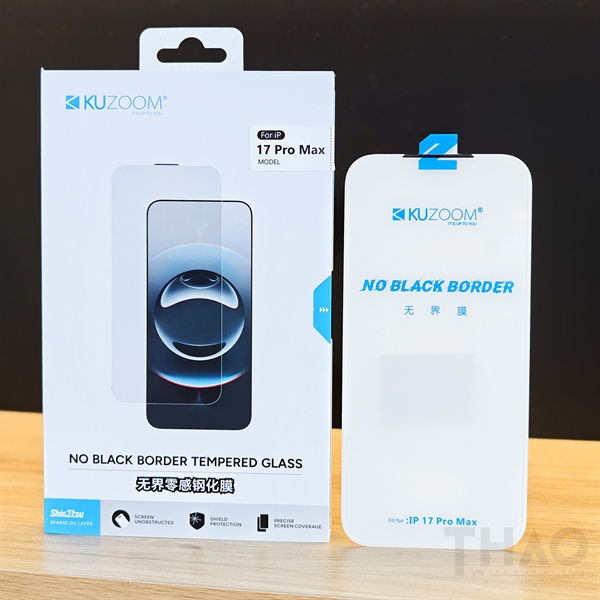 Cường lực Kuzoom No Black Border