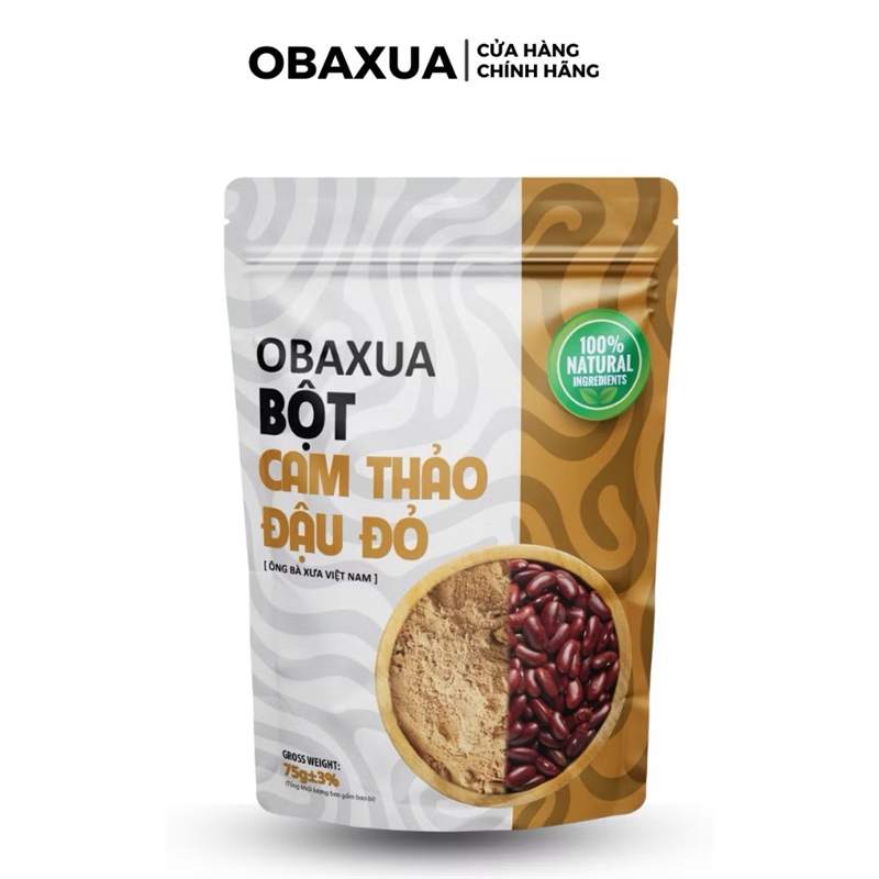 Bột cam thảo OBAXUA 75g