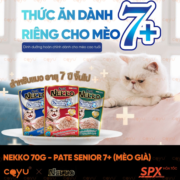 Combo 12 Gói Mix Nekko Senior