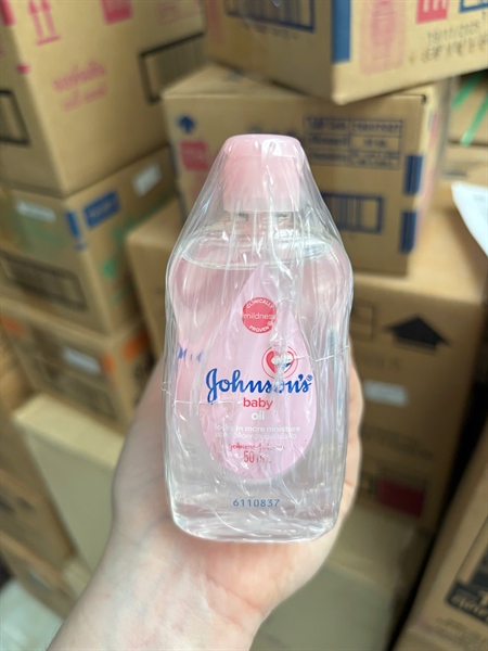 DẦU THƠM JOHNSONS BABY 50ML - HỒNG