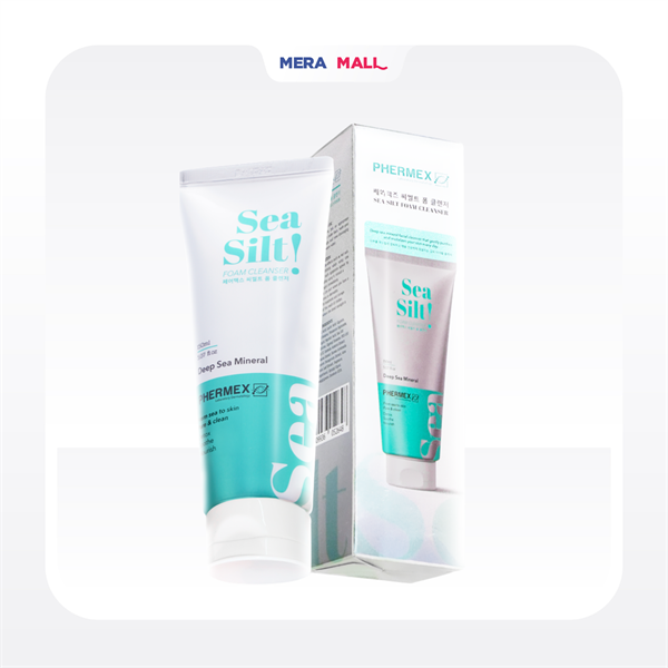 ( Hàng Tặng ) Sữa Rửa Mặt Khoáng Biển Phermex Sea Silt 150ml ( Tuýp )