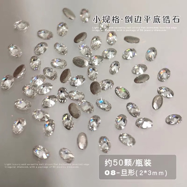 Túi 100 viên đá hình bầu dục