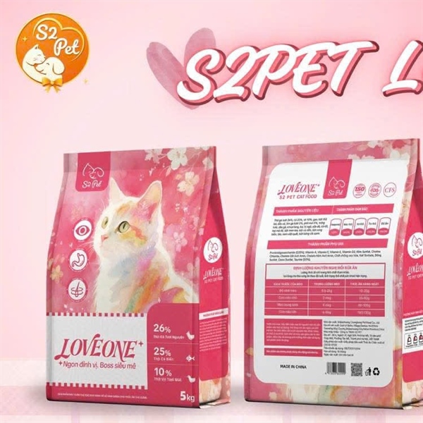 Hạt S2 PET Love One cho mèo