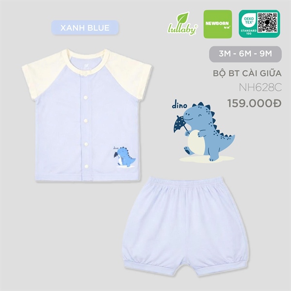 NH628C - 3M/9M Bộ BT cài giữa Xanh blue