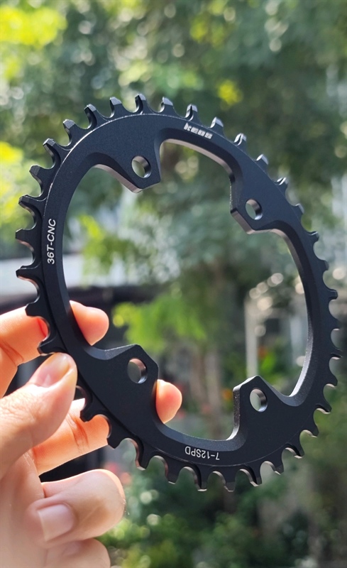 Đĩa KEHS BCD 96 thay thế cho giò shimano 5100 CUE 6000