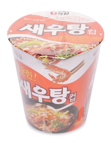 Mì tôm cốc Nongshim Hàn Quốc 67g