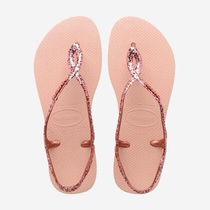Sandal tròn hồng kt hạt