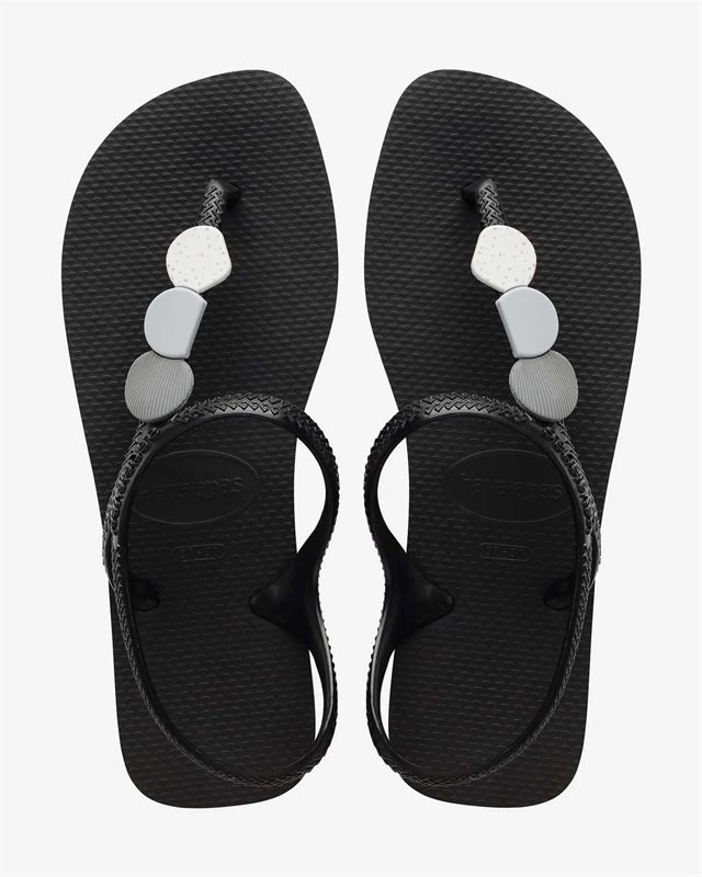 Sandal tròn sò đen