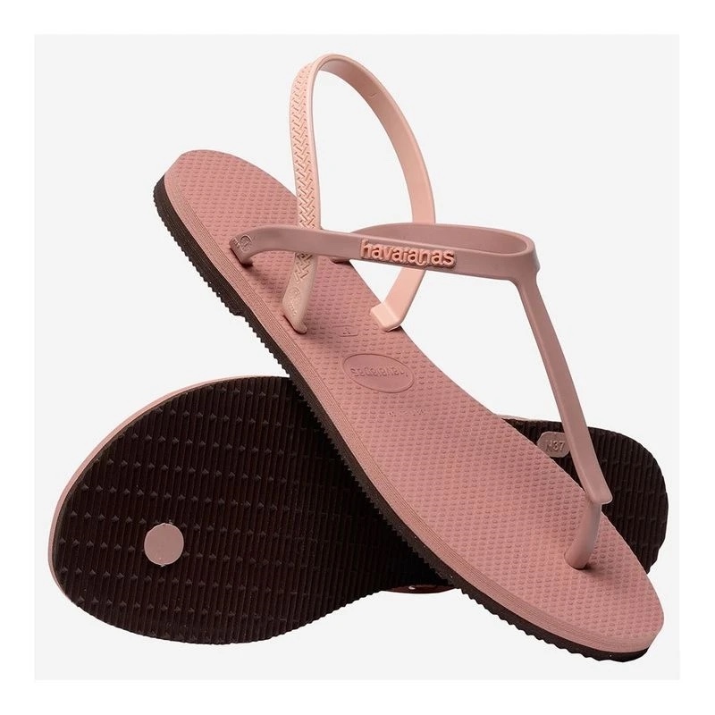 Sandal tròn hồng