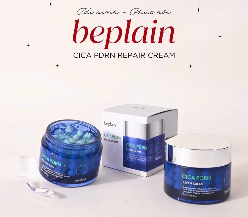 Kem dưỡng phục hồi trẻ hoá da Beplain Cica PDRN- Hàng CTY