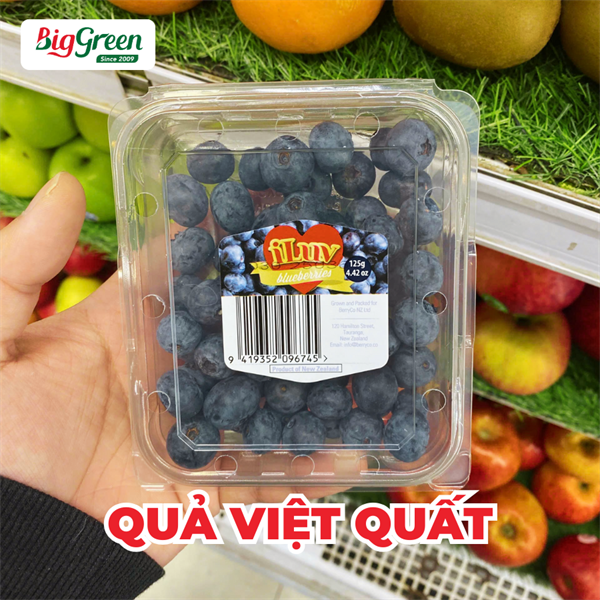 Quả Việt Quất 125g - New Zealand