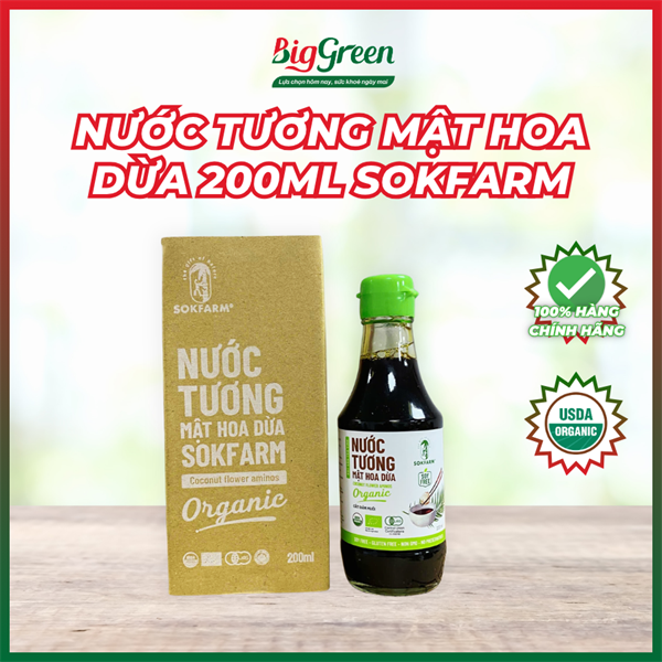 Nước Tương Mật Hoa Dừa 200Ml