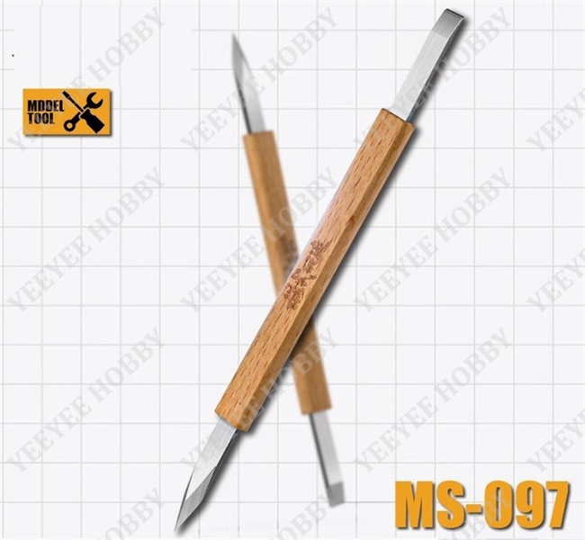 DỤNG CỤ MOSHI - MS-097 - DAO ĐẨY 2 ĐẦU DOUBLE EDGE PUSH-TYPE BROACH