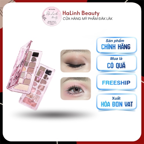 Phấn Mắt Veecci Ribbon Fantasy 11 Ô #Y02