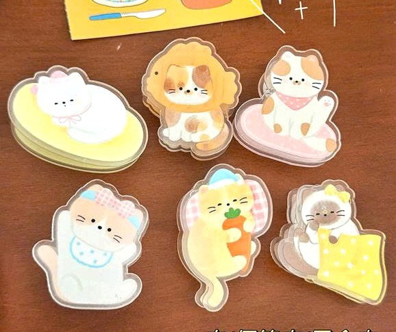 Gói 10 kẹp giấy thú cưng