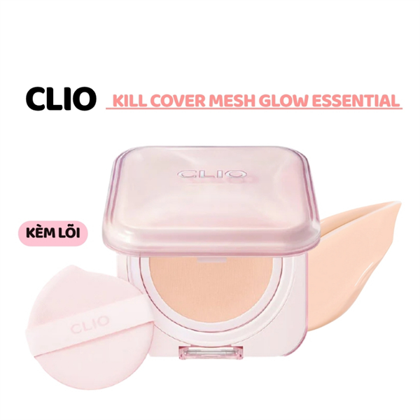 PHẤN NƯỚC CLIO MESH GLOW - CĂNG BÓNG - DA THƯỜNG KHÔ