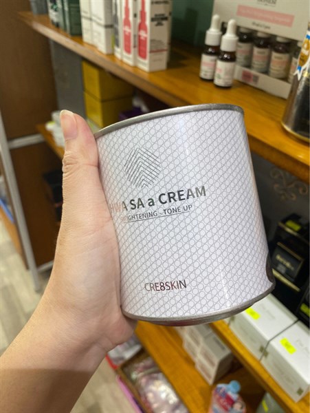 Kem dưỡng trắng nâng tone CRE8SKIN hwa SA a cream brightening tone up 80g