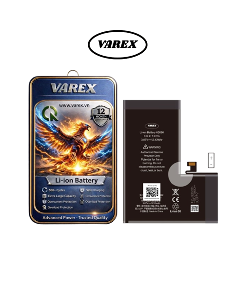 Pin Varex Iphone 13 Pro Dung Lượng Cao