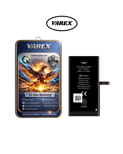 Pin Varex Iphone 14 Plus Dung Lượng Cao Chuẩn Đoán