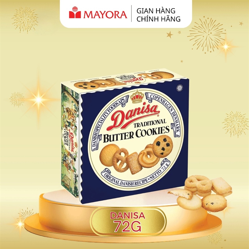 Bánh Quy Bơ Danisa - Box 48 x 72G(Normal)