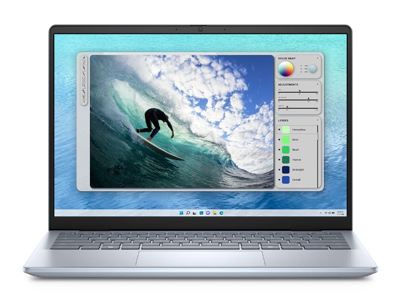 Dell Inspiron 14 5440 (Intel Core 3-100U/ 8GB D5/ 512GB/ 14'' FHD+/ Ubuntu/ Ice Blue) NK