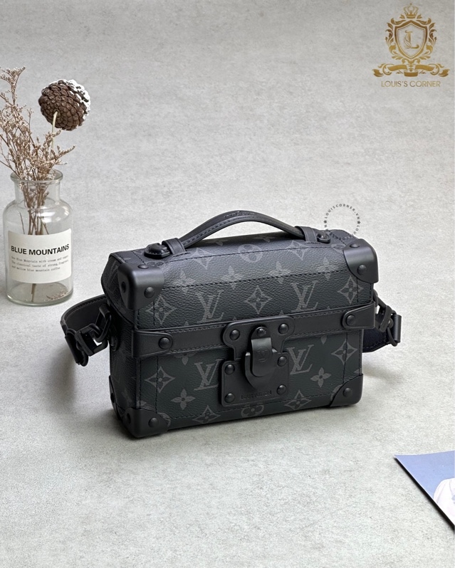 Túi đeo chéo LV soul trunk mono đen