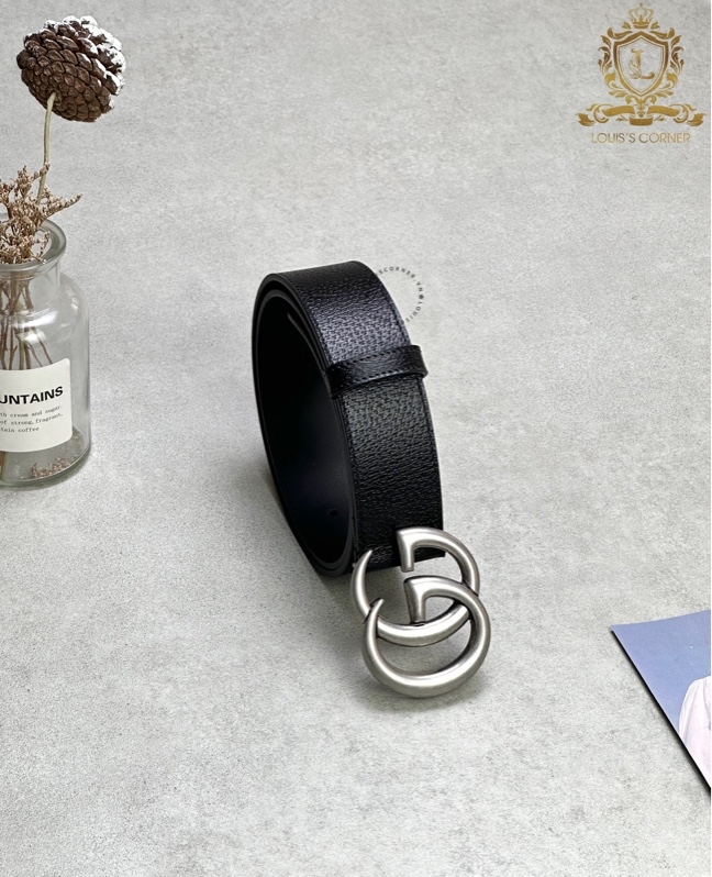 Belt Gucci mamon GG silver 4.0