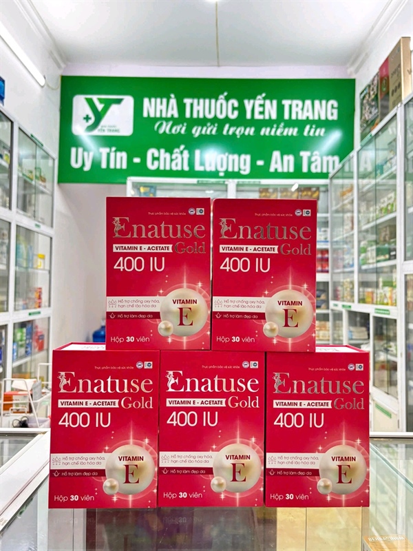 VTM Enatuse hồng - Lọ 30 viên