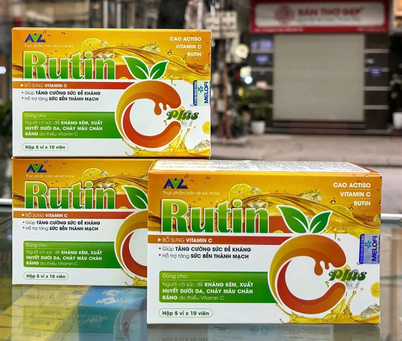 Rutin C Plus H/5vỉ x 10viên
