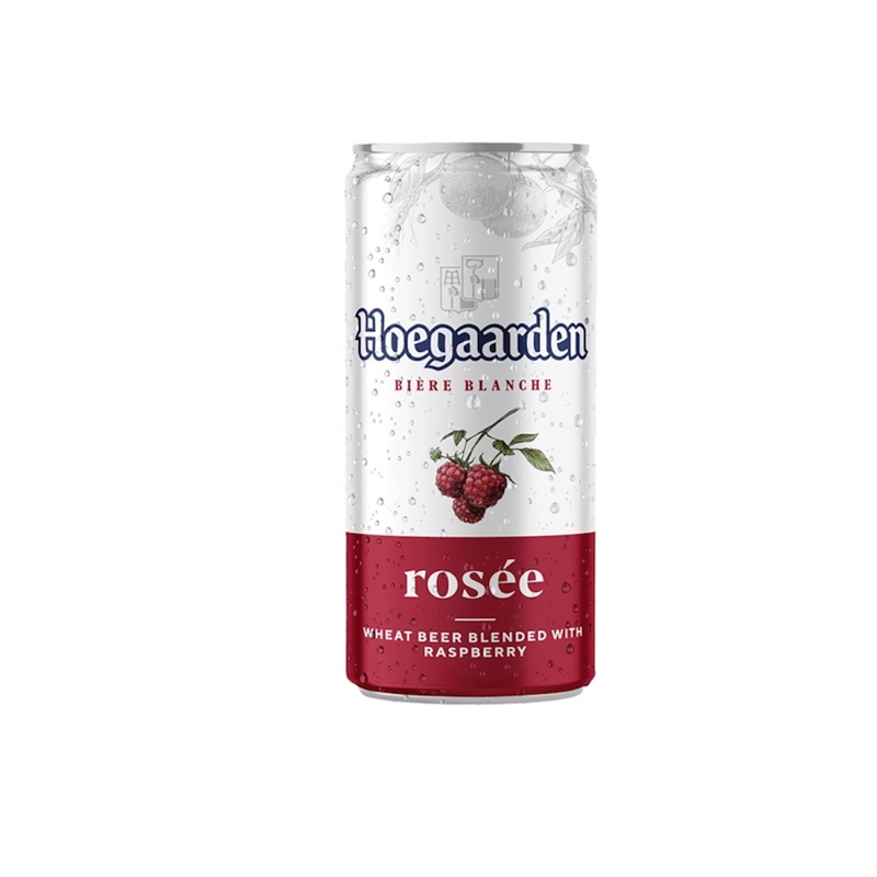 Bia Hoegaarden Rosée 3% lon 250ml