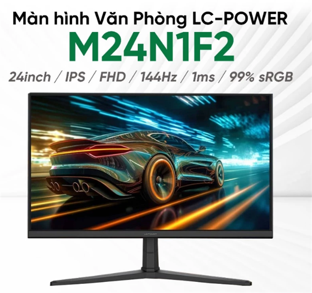 Màn hình máy tính LC-POWER LC-M24N1F2 144Hz (LC-M24F) 24inch