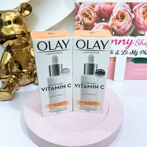 Serum Olay Vitamin C reduces dark spots brigbtens 30ml (vat) (vat)