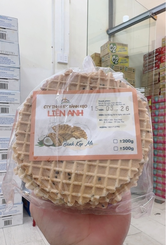 Bánh kẹp mè - Liên Anh