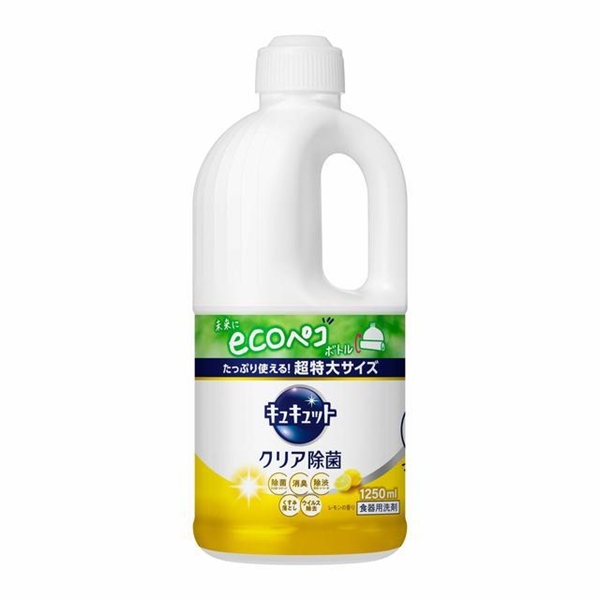 Nước Rửa Bát Kyukyuto Kao - hương Chanh - Nhật Bản - 1250ml