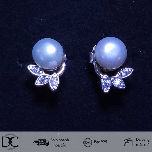 Bông tai bạc Dazzycharm 231113
