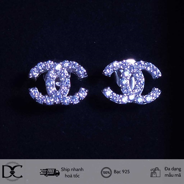 Bông tai bạc Dazzycharm 231116