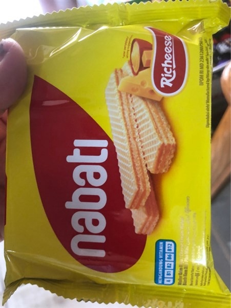 Bánh Nabati cheese wafer 52g