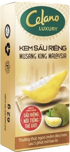 Kem sầu riêng Celano luxury 62g
