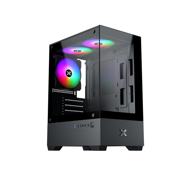 CASE Xigmatek View 3GF (mATX 3 FAN RGB)