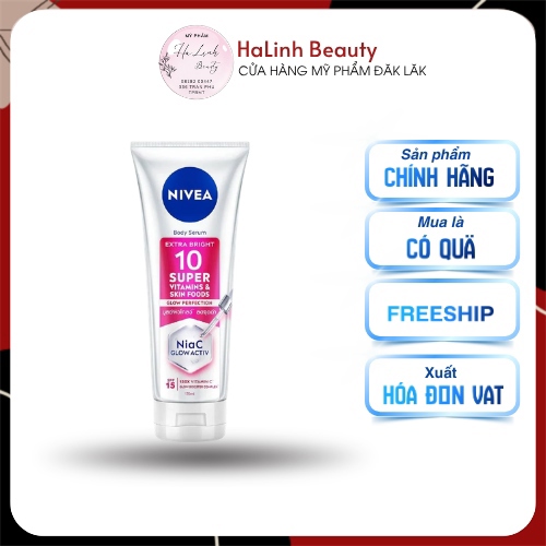 [NIVEA] Serum dưỡng thể Nivea 10 Super vitamins & skin food 150X 300ml