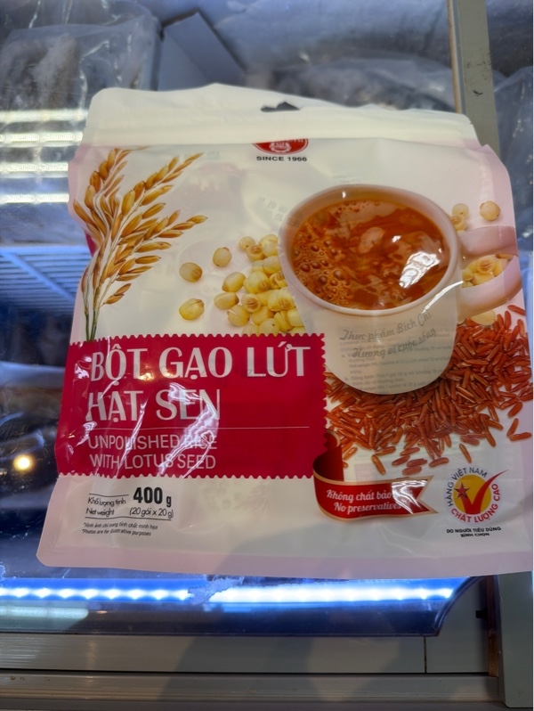 Bột Bích Chi Gạo Lứt Hạt Sen