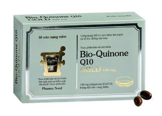 TPBVSK Bio-Quinone Q10 Gold 100 mg (Hộp 30 viên nang) (Coenzyme Q10) - Pharma Nord
