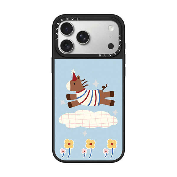 Case Xanh Ngựa Nâu Bay Viền Đen - 16