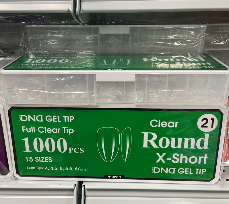 DND Gel Tip Round - X Short