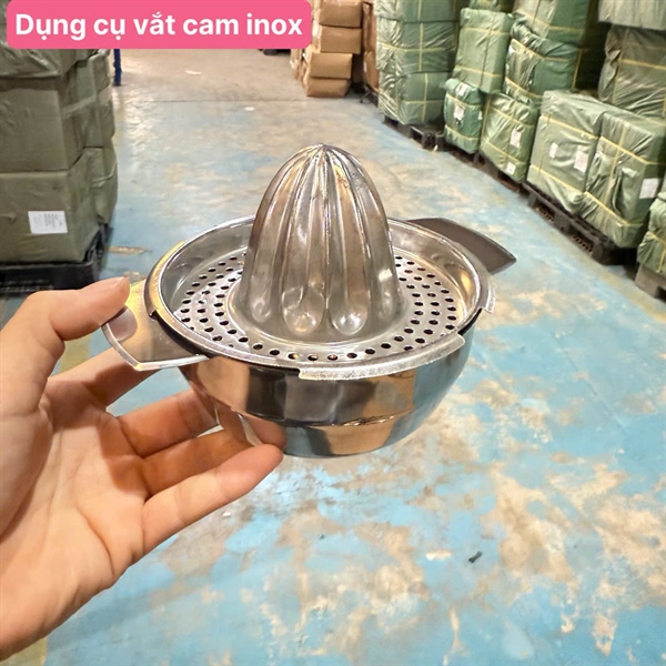 Dụng cụ vắt cam inox (Không Hộp)