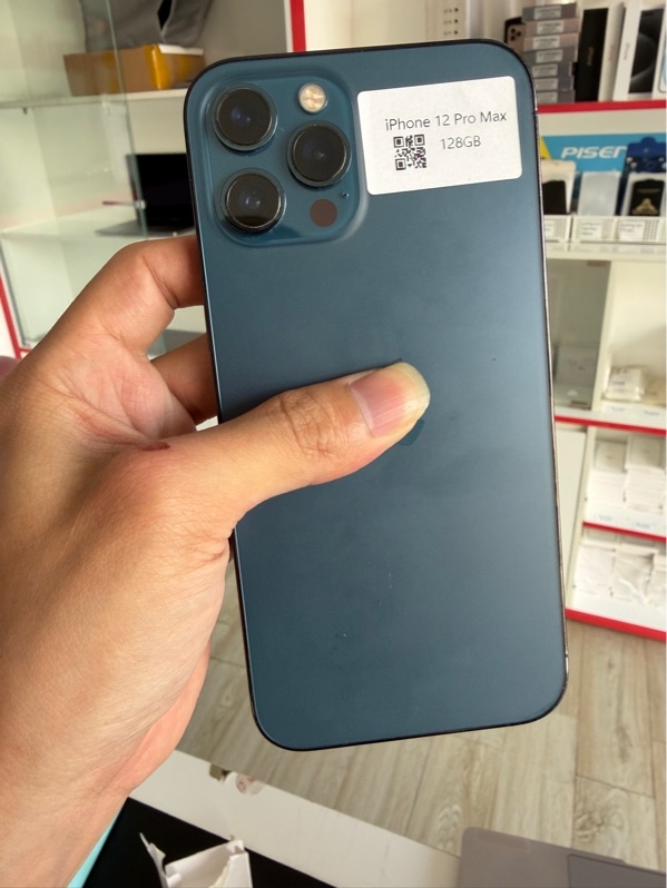 Ip 12 pm 128 gb xanh