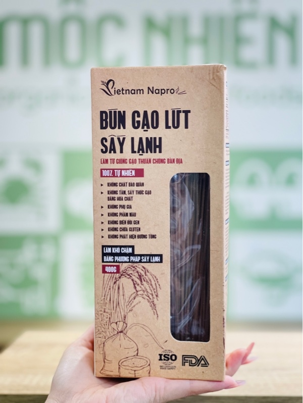 VN Napro Bún Gạo Lứt Sấy Lạnh 400g