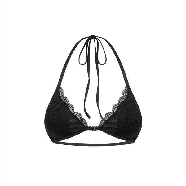 Áo Bra TWENTI Xuyên Thấu Có Mút Ngực Form Nhỏ - Ren tròn đều - Freesize