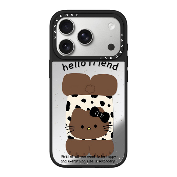 Case Gương Hello Friend Nâu - 17